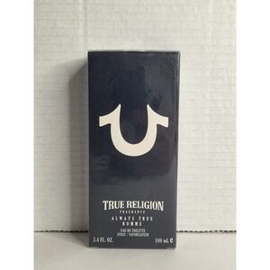 True Religion Always True Homme , 3.4 oz EDP Spray for Men BRAND NEW IN PACKAGE